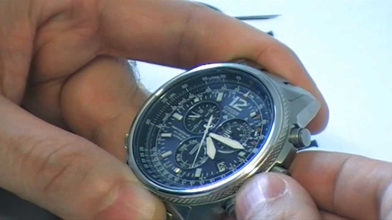 Allineamento Iniziale delle Lancette sui Chrono RadioControllati di Citizen