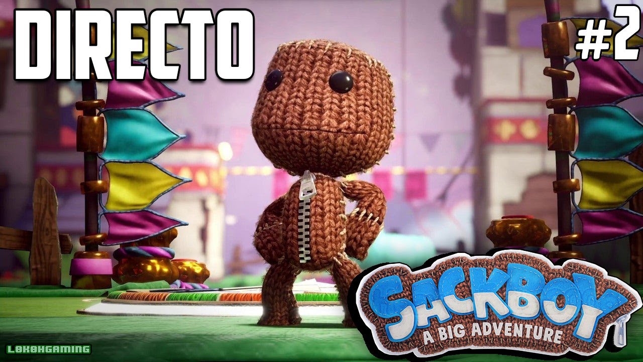 Sackboy A Big Adventure - Directo #2 Español - Un Plataformas Increible - Coleccionables - Ps5 - 4K