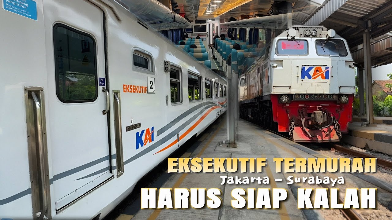 NASIBNYA MASIH TRAGIS DI GAPEKA 2025 | 11,5 Jam Naik Dharmawangsa Eksekutif Jakarta - Surabaya