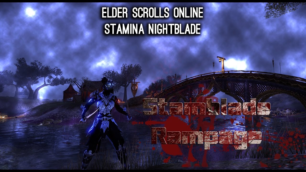 Stamina NB Build Rampage PvE - ESO