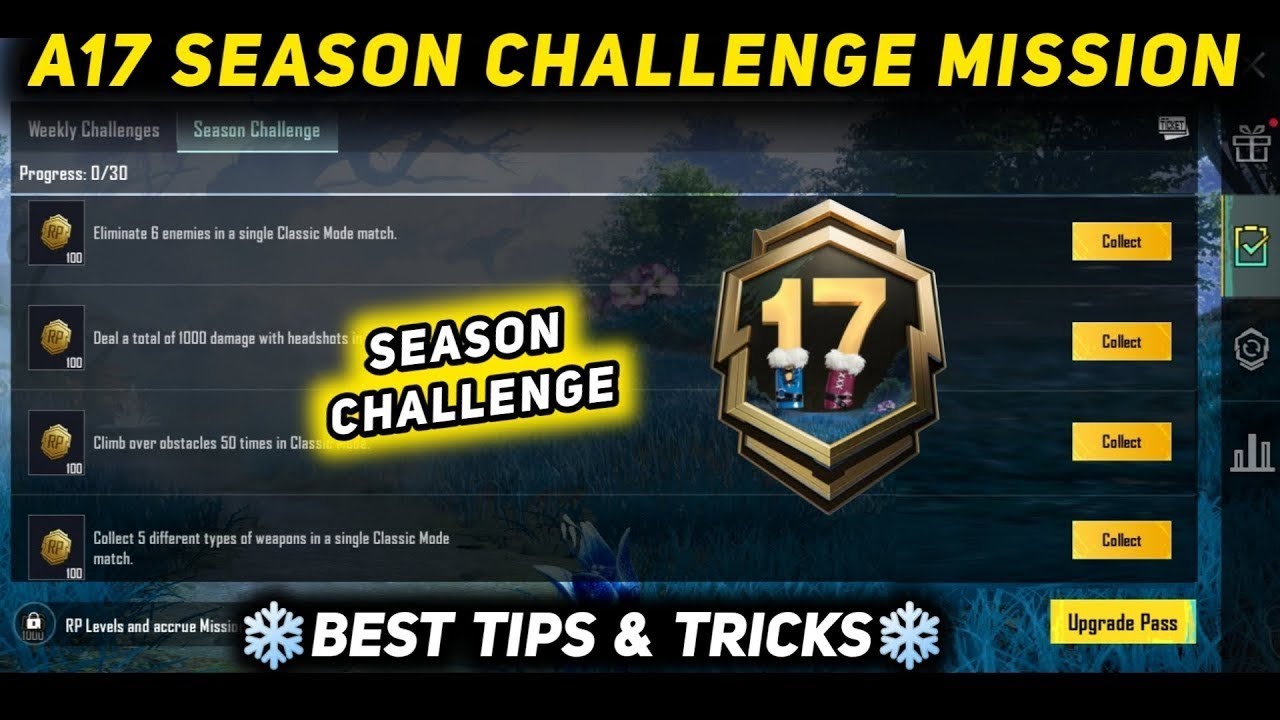 A17 Season Challenge Mission Kaise Complete Kare 😱 | Season 28 RP Full Guide