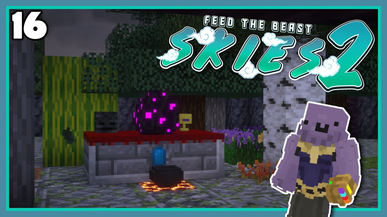 Productive Bees Perfected + Our First FTB Pyramid Piece! | FTB Skies 2 Ep. 16