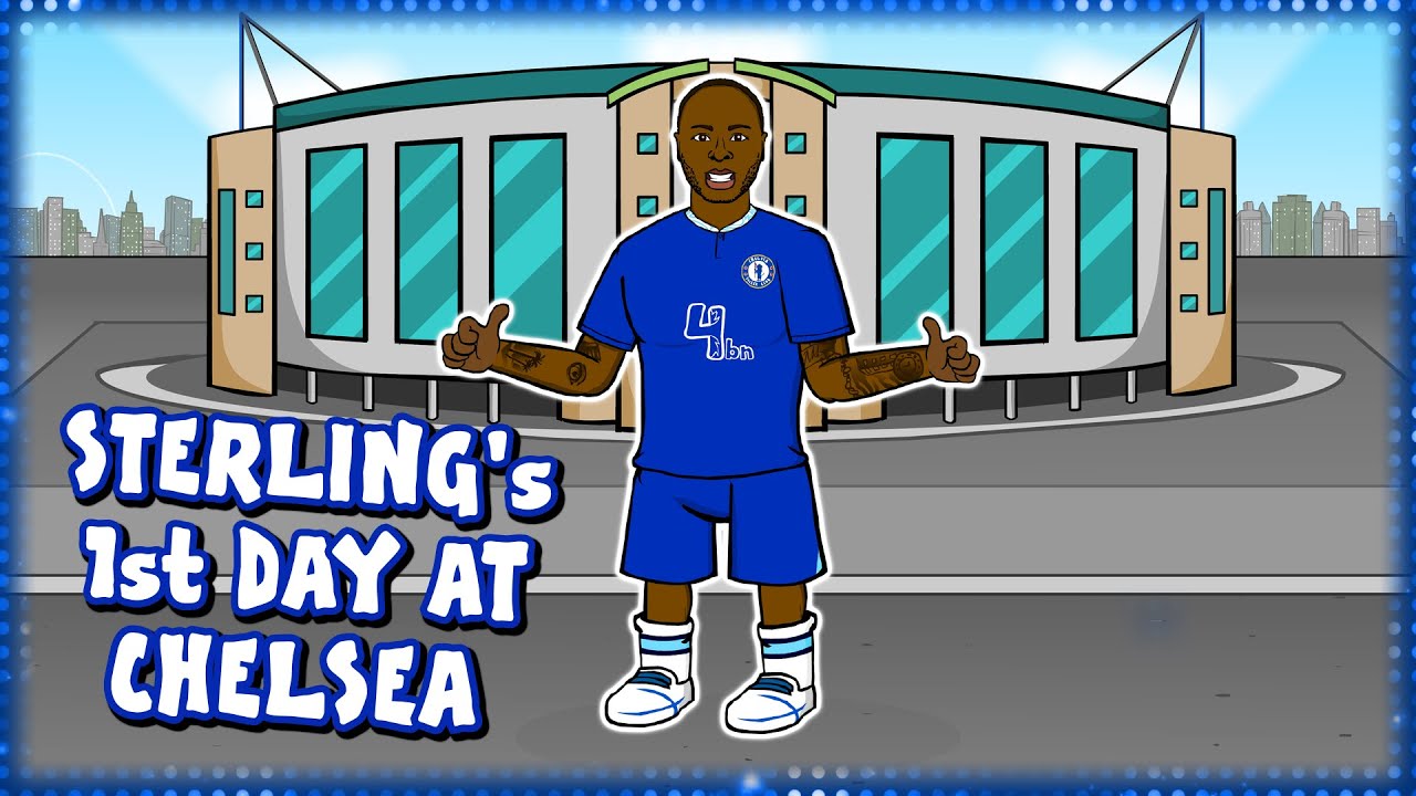 🔵Sterling’s 1st Day at Chelsea!🔵 (Raheem Sterling signs for Chelsea)
