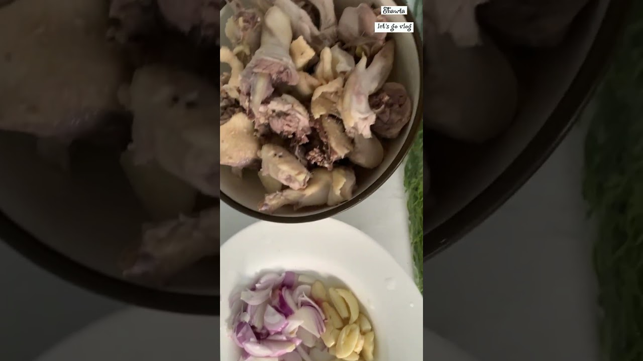 ကြက်ပဲဟင်းချက်နည်း#food #cookingchannel #vlog 
