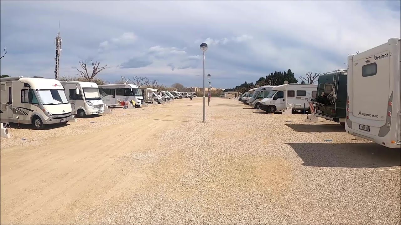 Tour 2022 - Reisemobilstellplatz Stellplatz Area Camper Dunes in Daimus (Spanien)