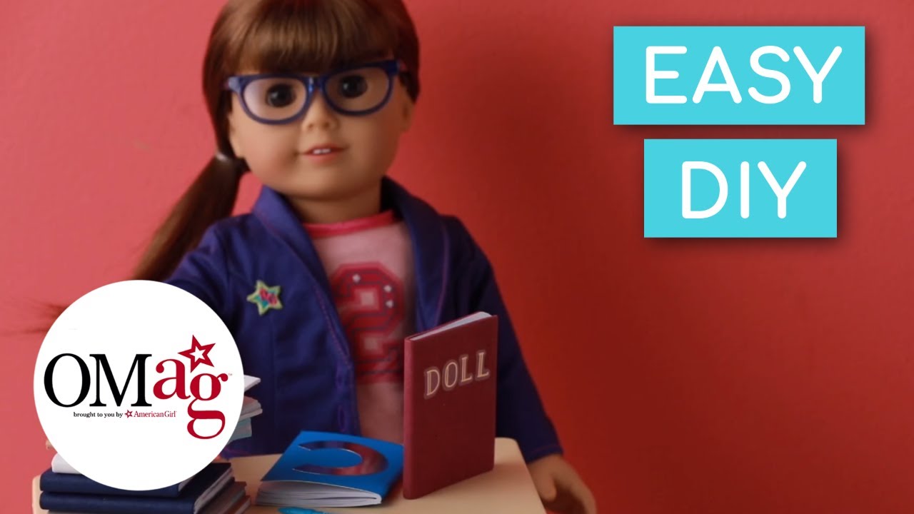 Mini Books for Your Doll | Doll DIY | @AmericanGirl
