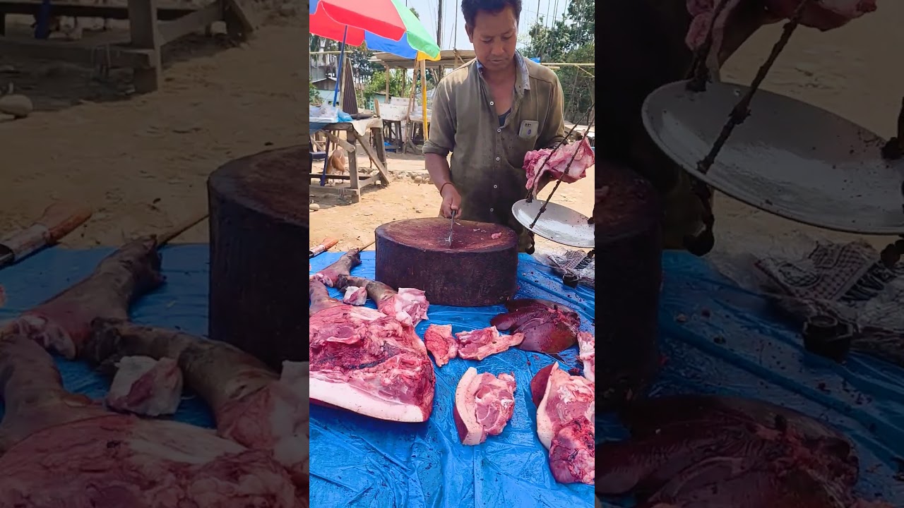 local pork meat || local pork || pork meat 🍖 