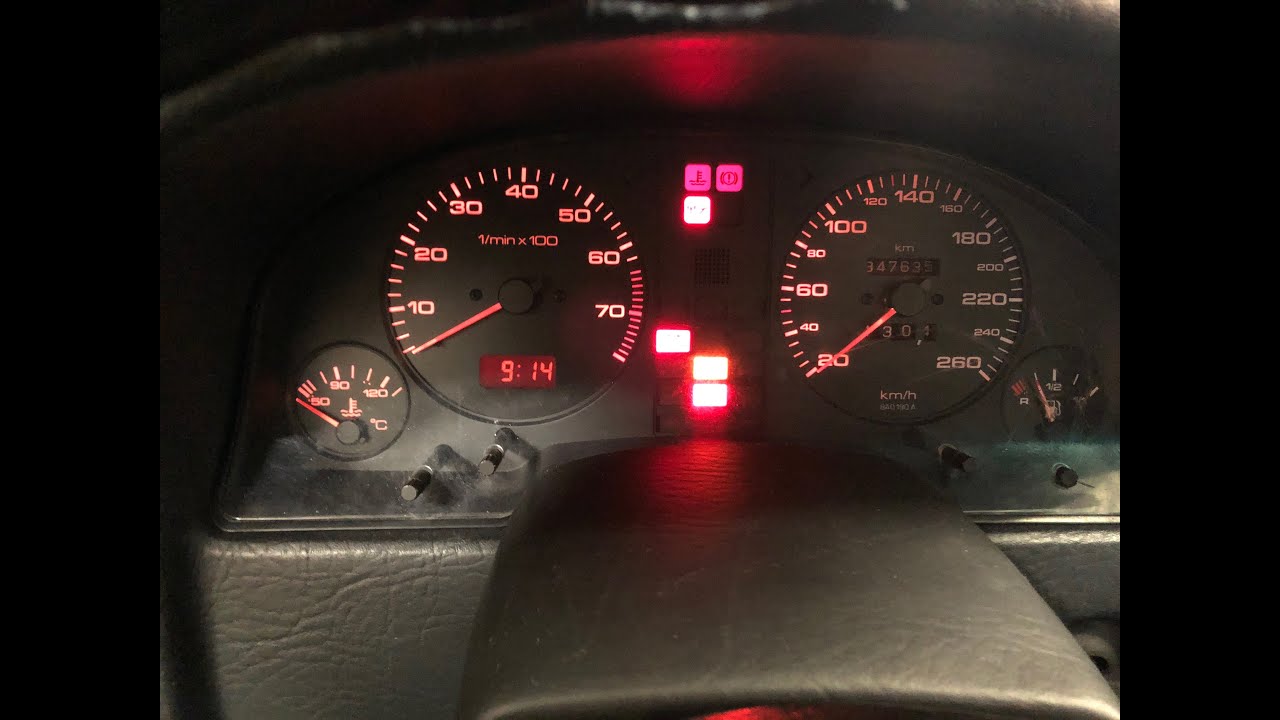 Audi 80 B4 Tacho ausbauen