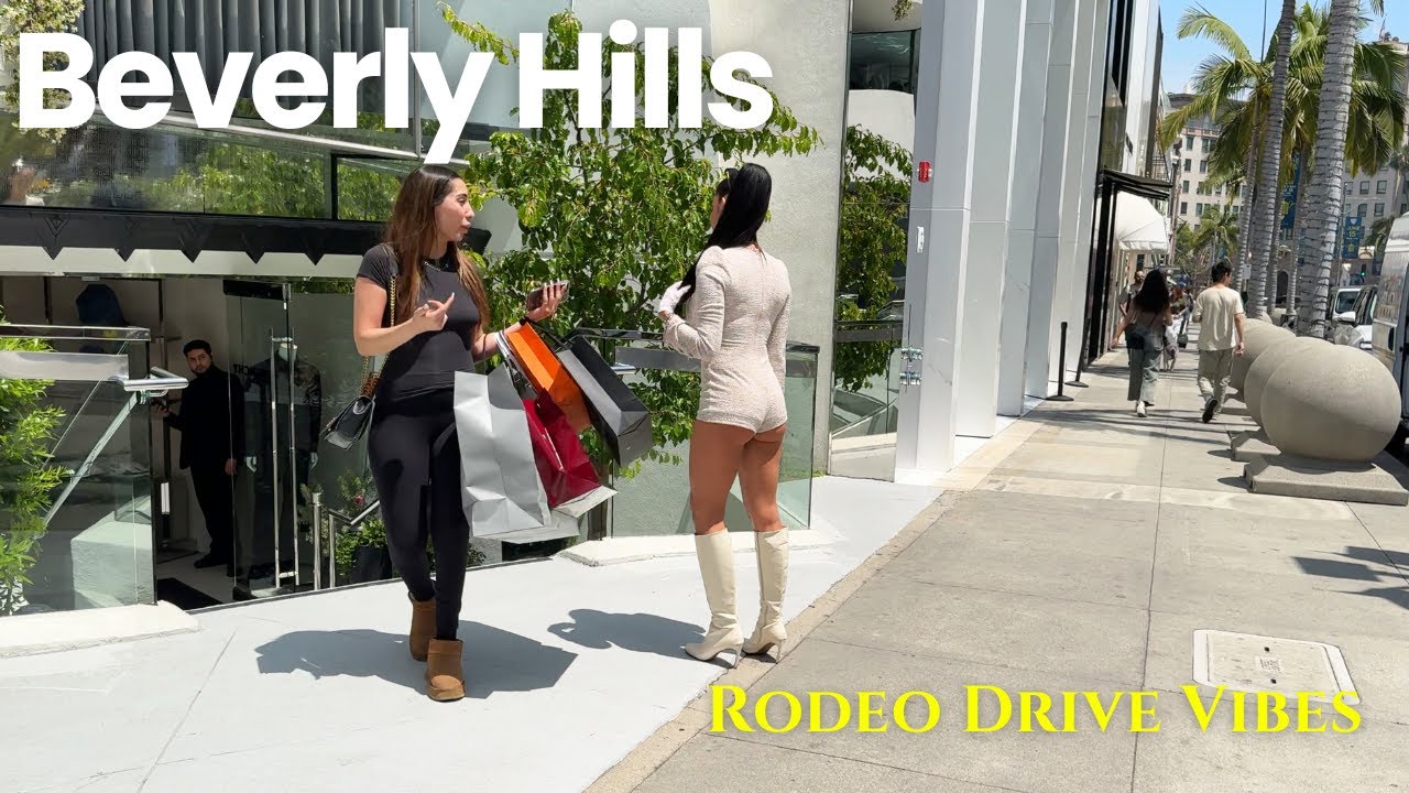 Beverly Hills WALK: Stunning Women, Crazy Cars, Pure Luxury 😍🚗