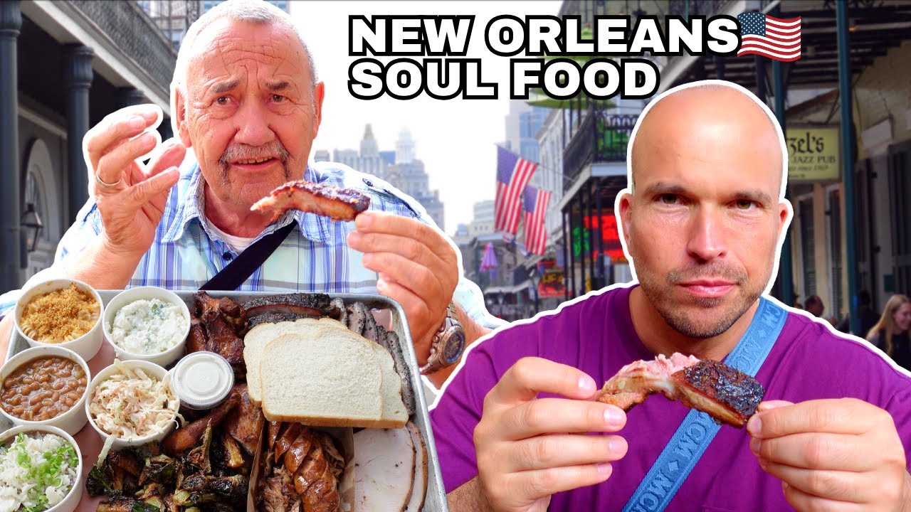 Wie schmeckt BBQ und das Beste Fried Chicken in den USA? 🇺🇸 - American Barbecue and Soul Food