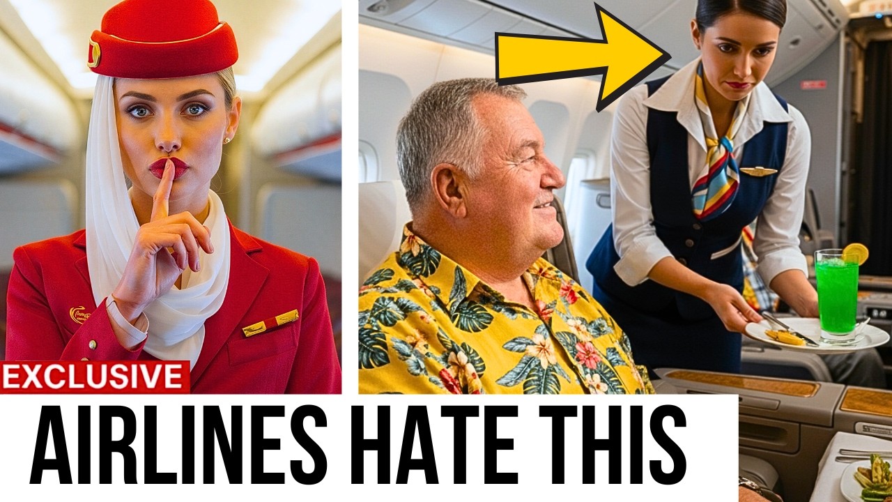 If You Say This to a Flight Attendant You Get a Free Upgrade as a Senior