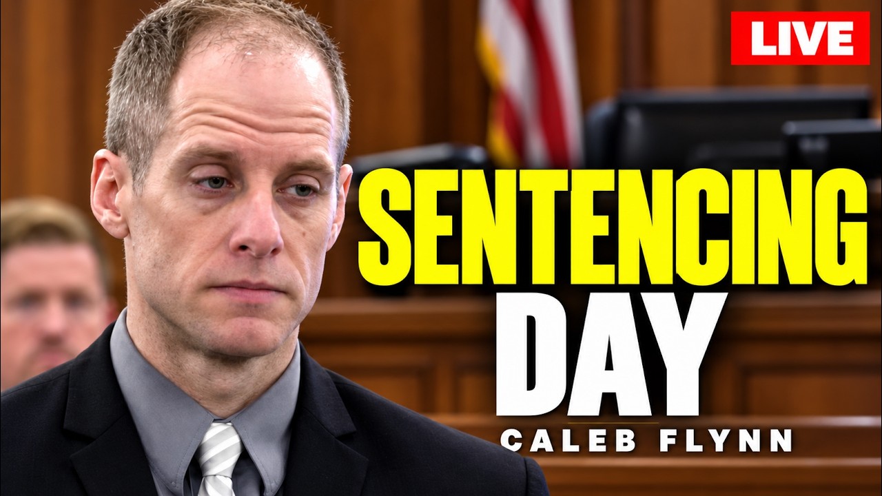 LIVE Caleb Flynn Sentencing for Murder of Wife Ashley Flynn