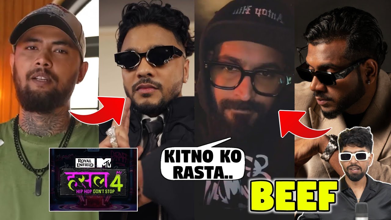 HUSTLE 4 - RAGA ON RAFTAAR | EMIWAY REPLY | KHULLAR G TALKING ABOUT EMIWAY VS KING DISS | YO YO