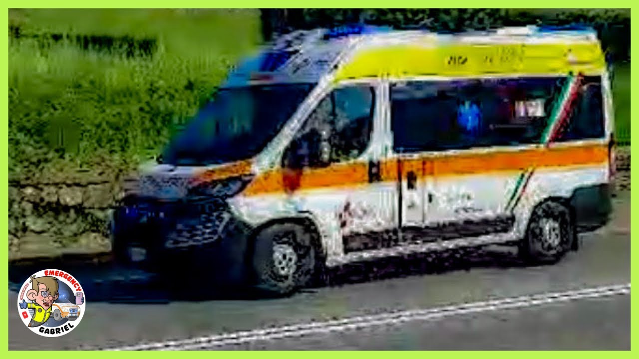 Lurago d&rsquo;Erba (CO) 🚑 Passaggio Ambulanza SOS Lurago d&rsquo;Erba in emergenza 🆘
