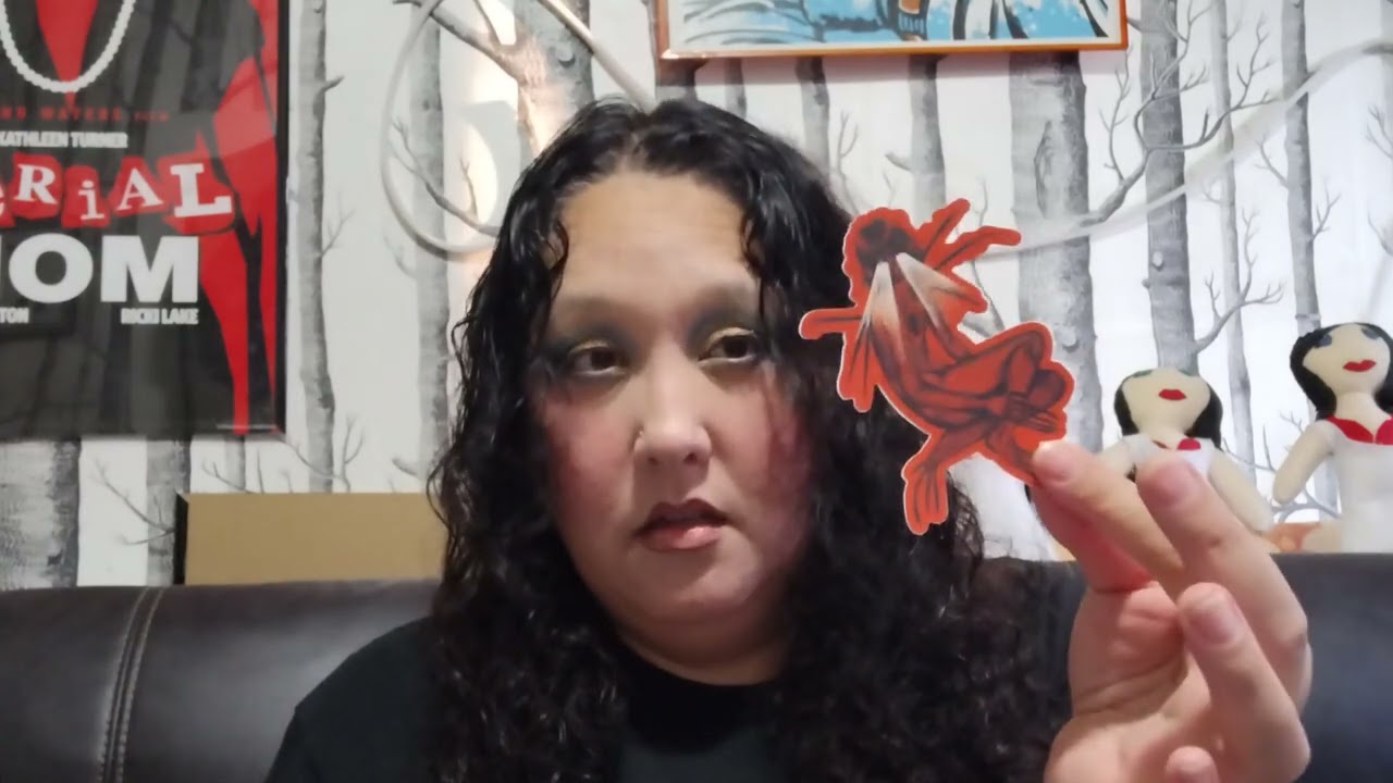 Unboxing the Night Worms Creepy Book Monthly Subscription box for August.