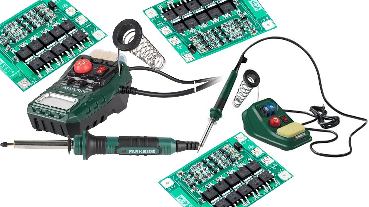 Parkside soldering station PLS 48 D2 vs PLS 48 C1 Comparison Review