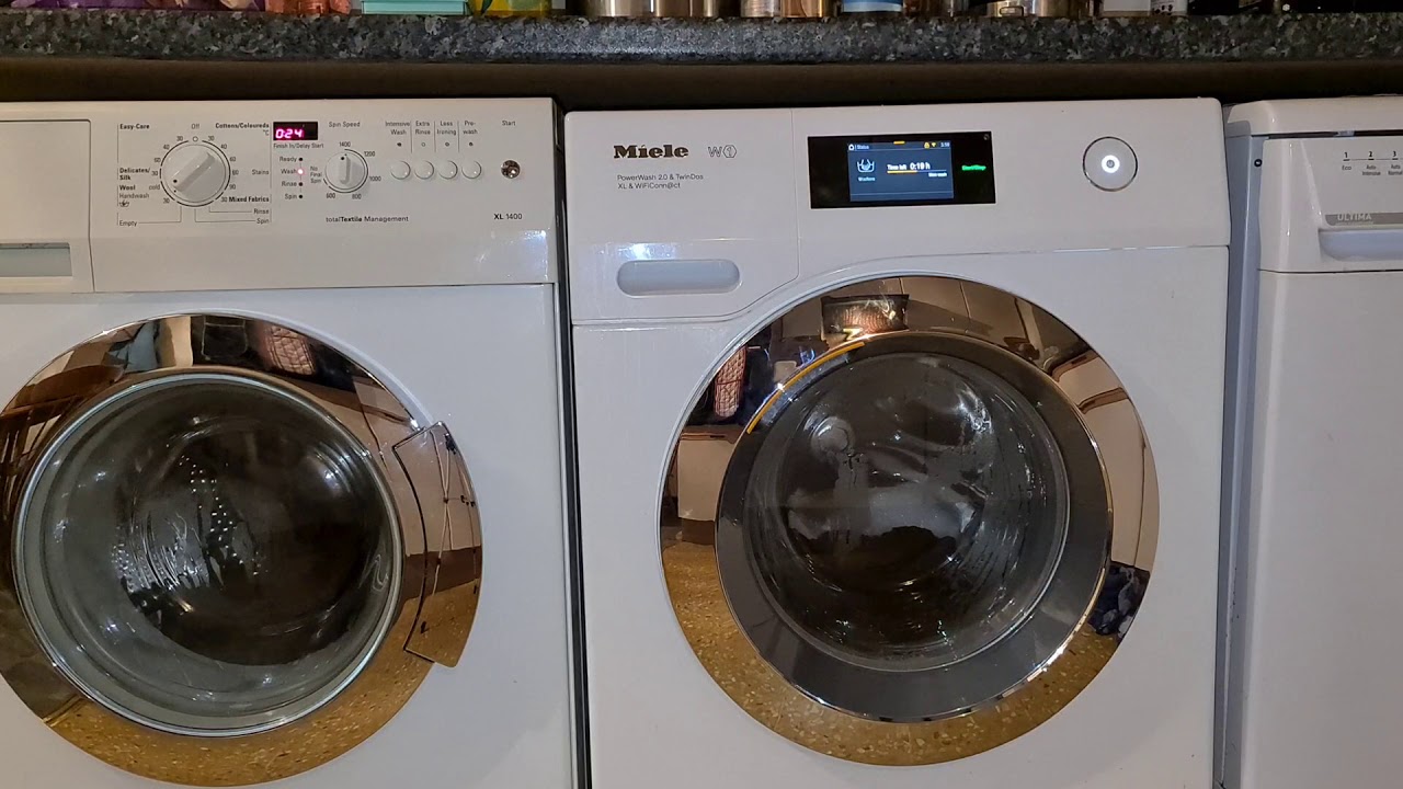 Siemens vs miele wash race: wool vs wool