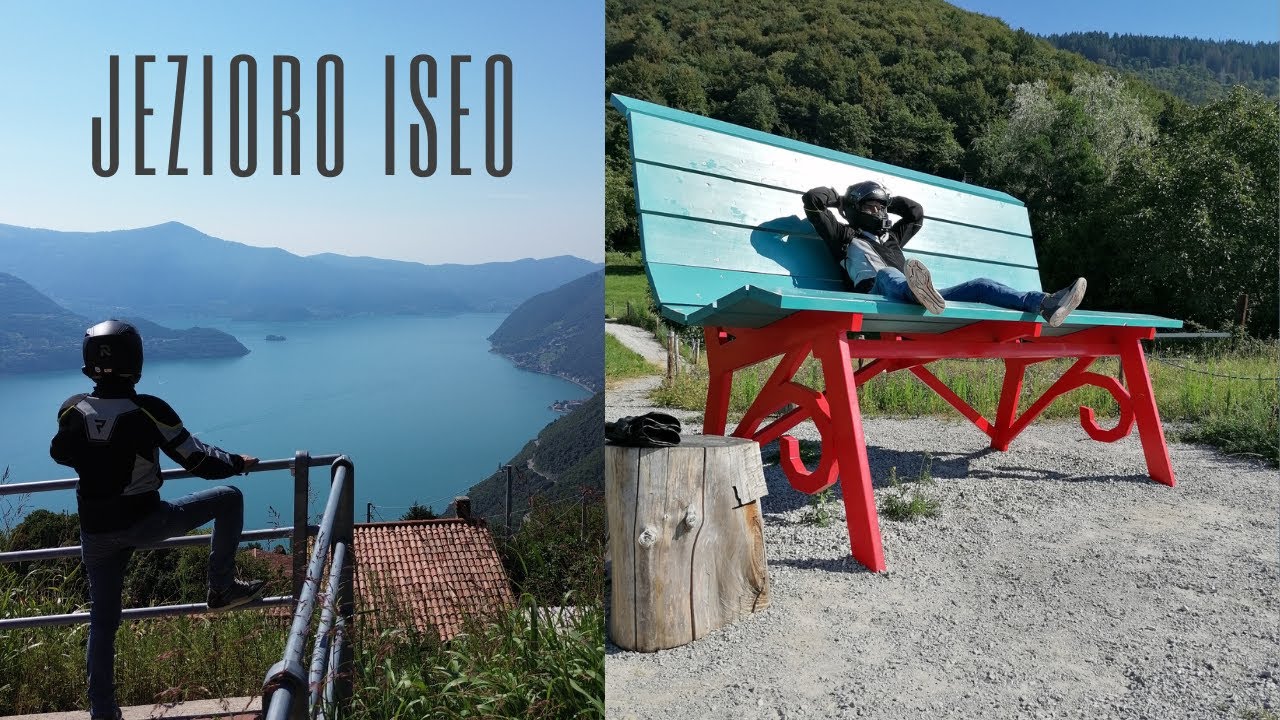 Jezioro Iseo dookoła motocyklem
