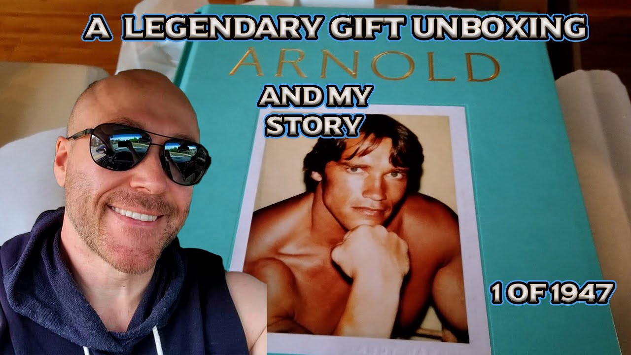 A legendary gift unboxing! Arnold Schwarzenegger Book by Taschen