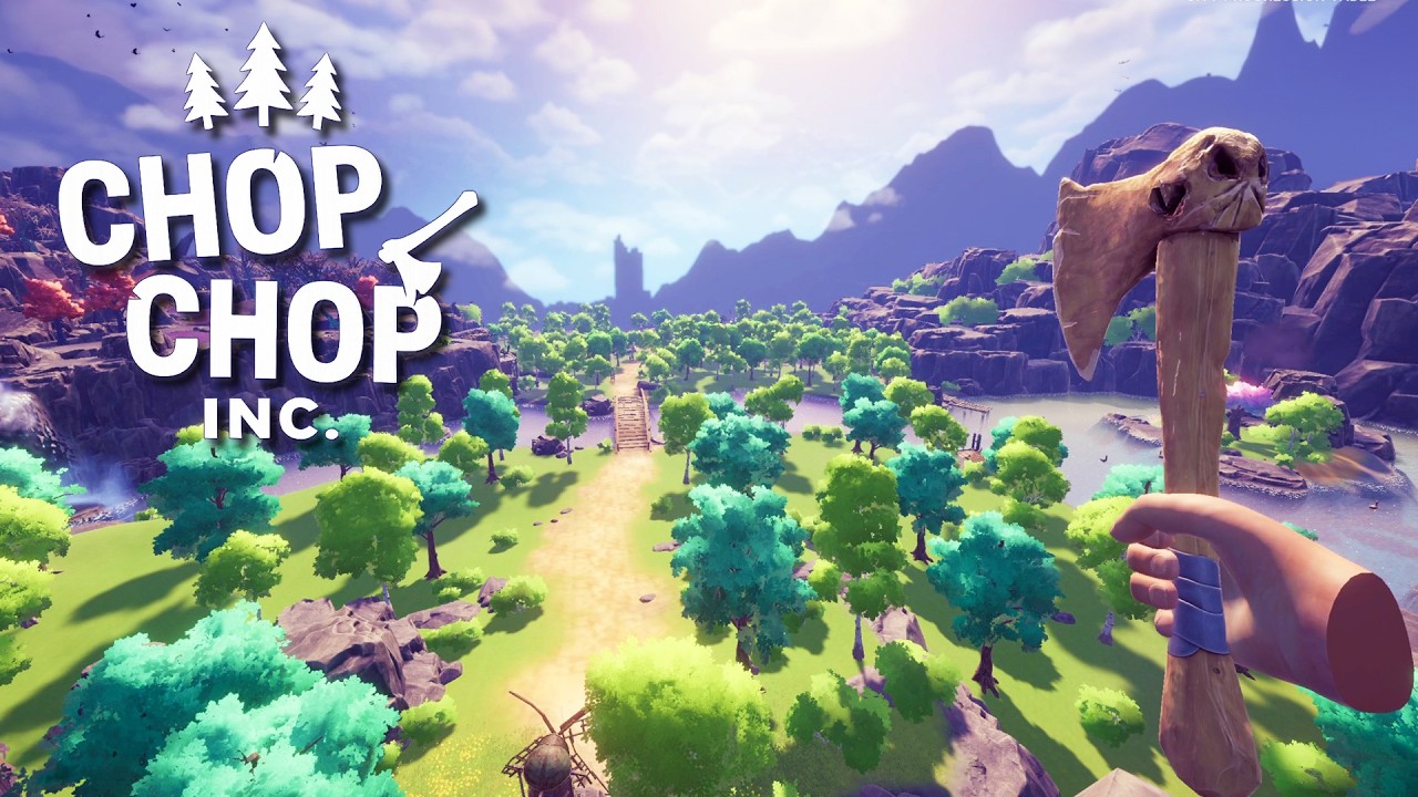 Первый взгляд на безумную игру про рубку дров &mdash; Chop Chop Inc.