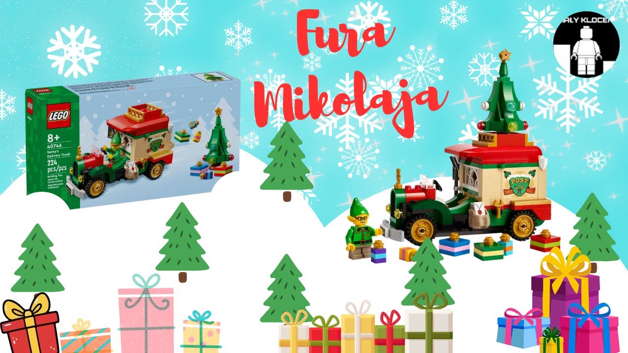 Fura Mikołaja! - Recenzja zestawu LEGO Ciężarówka Świętego Mikołaja 40746