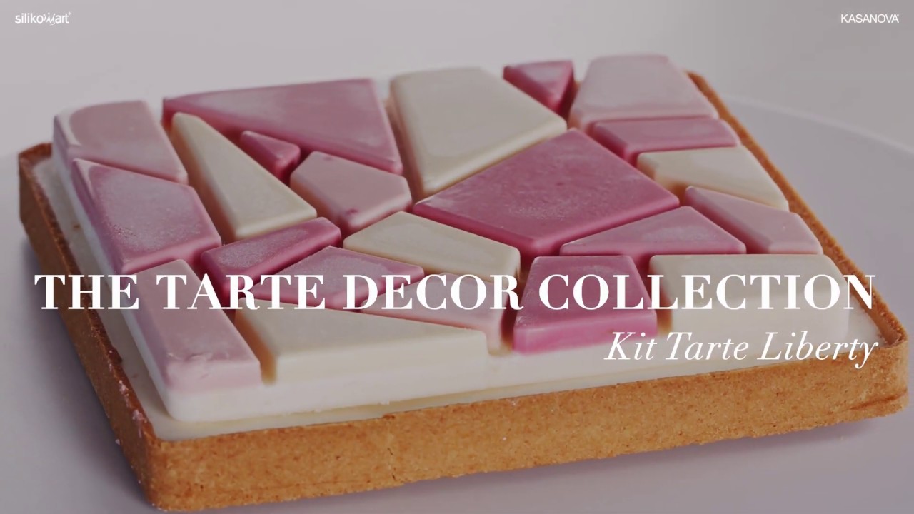 Silikomart The Tarte Decor Collection: Kit Tarte Liberty Kasanova
