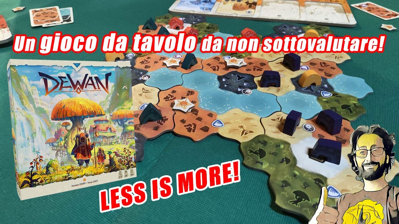 Dewan: Pochi elementi, grande profondit&agrave; - Giochi da Tavolo #dewan #giocodatavolo #boardgames