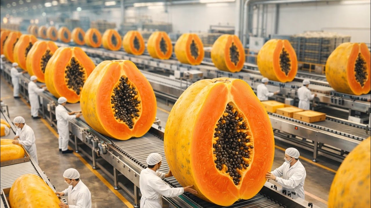 Papaya Making Process | From Farm to Factory (2026)