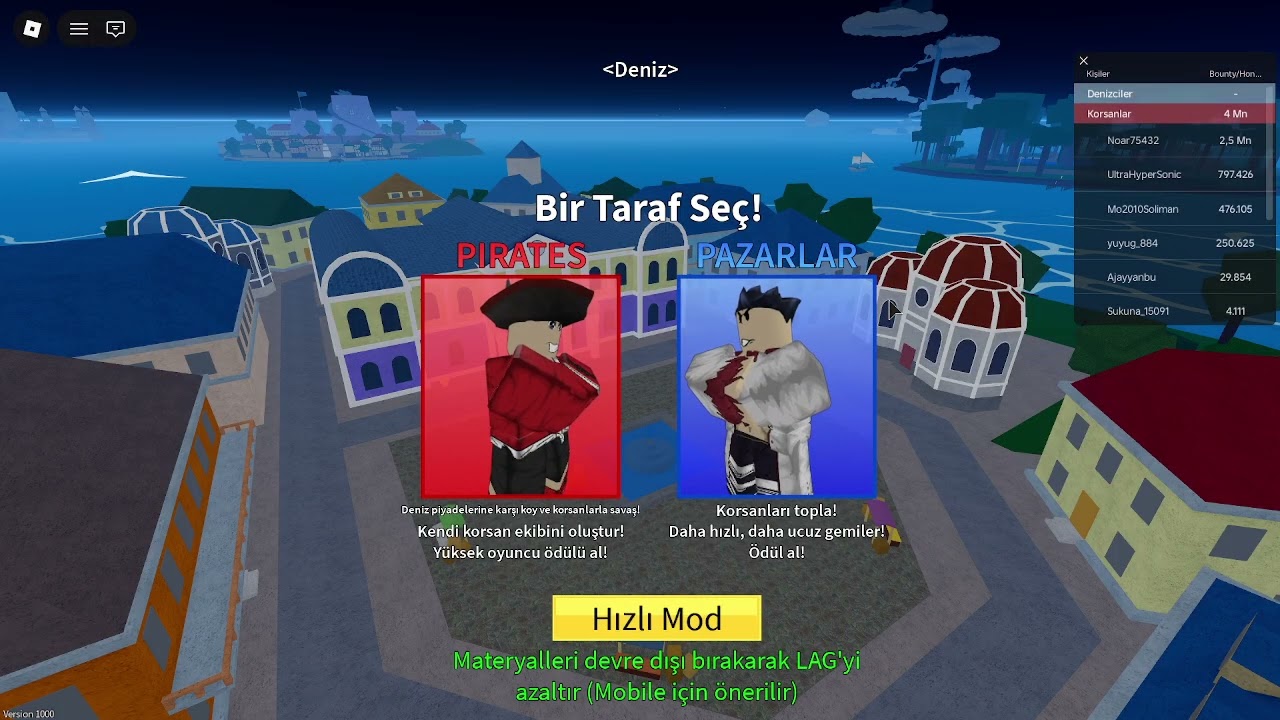 ARKADAŞIMLA BLOX FRUİTS OYNADIK