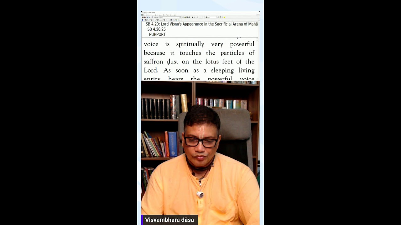 [SB 10.14.3] How to conquer the unconquerable Lord  | Visvambhar dāsa