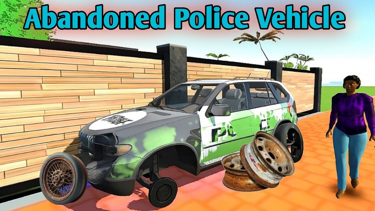 Abandoned Police Car Location In Car Simulator 2 #carsimulator2 #simulationgames #raidenislive