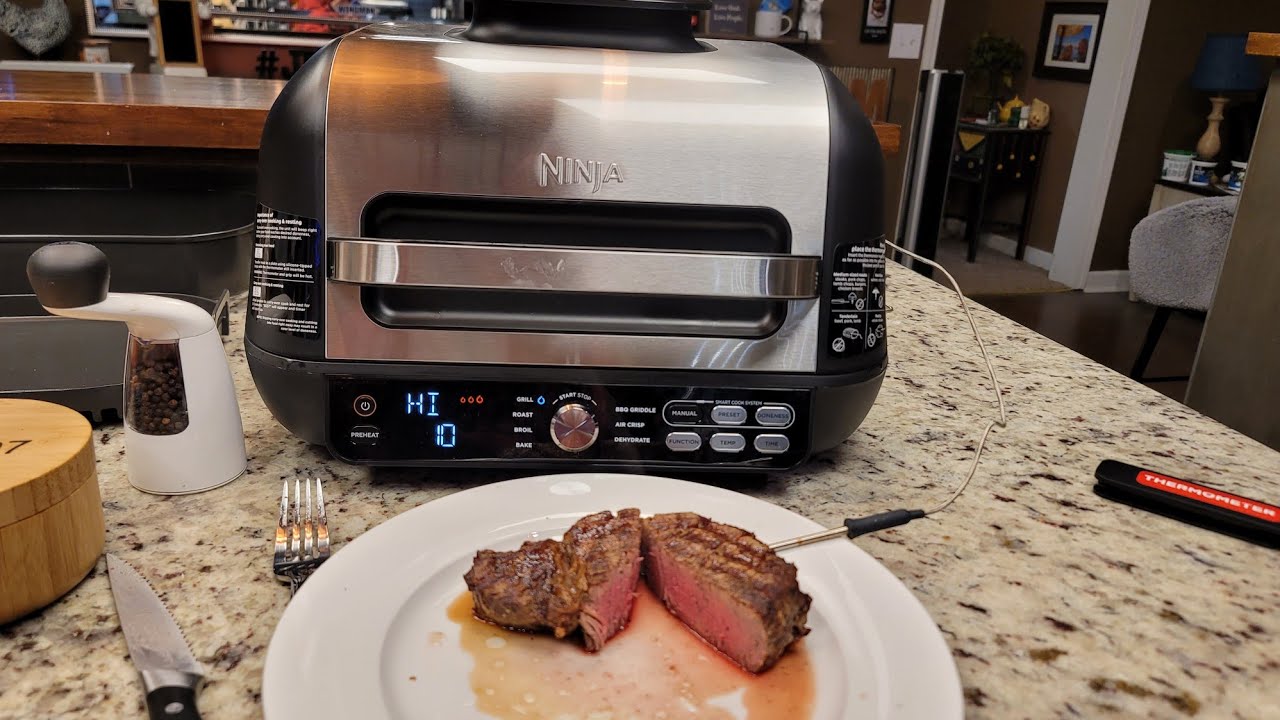Ninja Foodi Smart XL Pro GRILL & GRIDDLE - Filet Mignon Beef Tenderloin