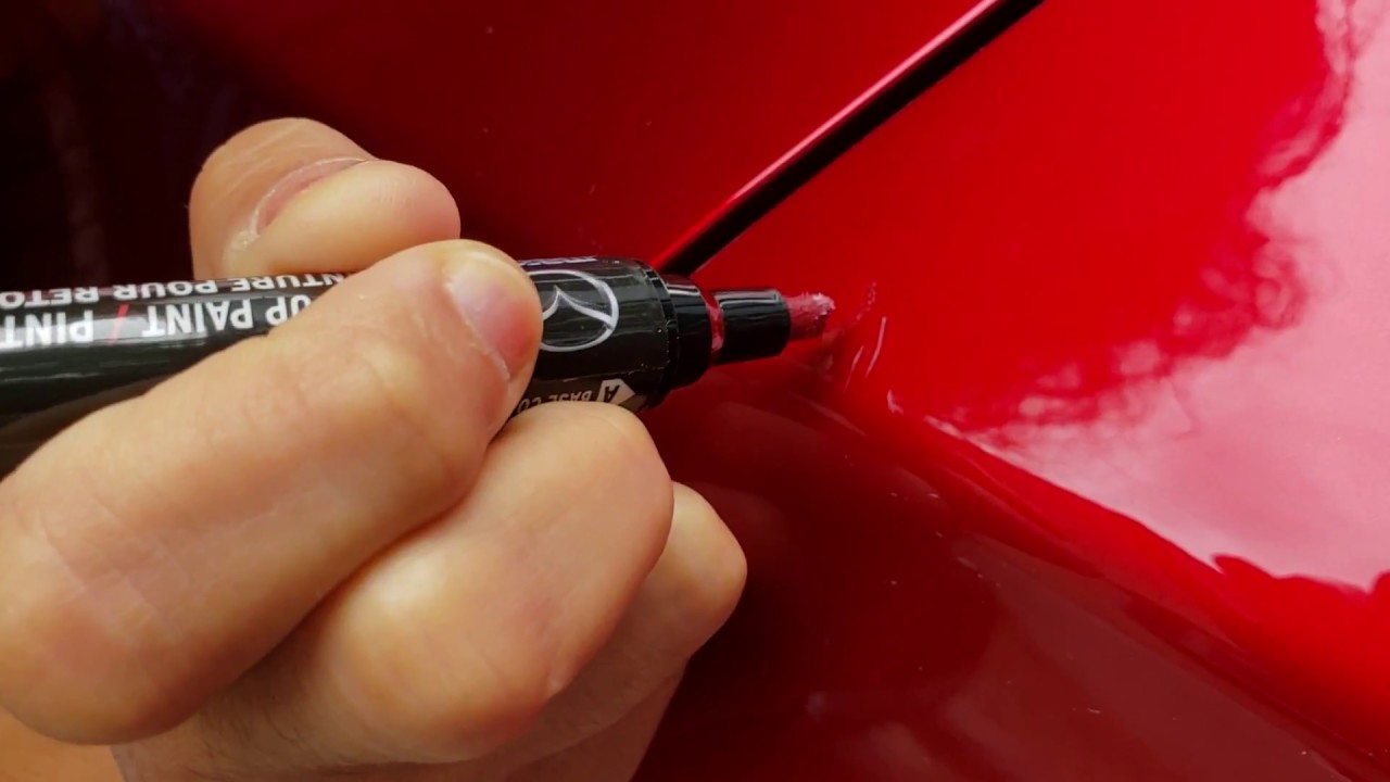 Touch Up Mazda's Special Soul Red Crystal Metallic Paint