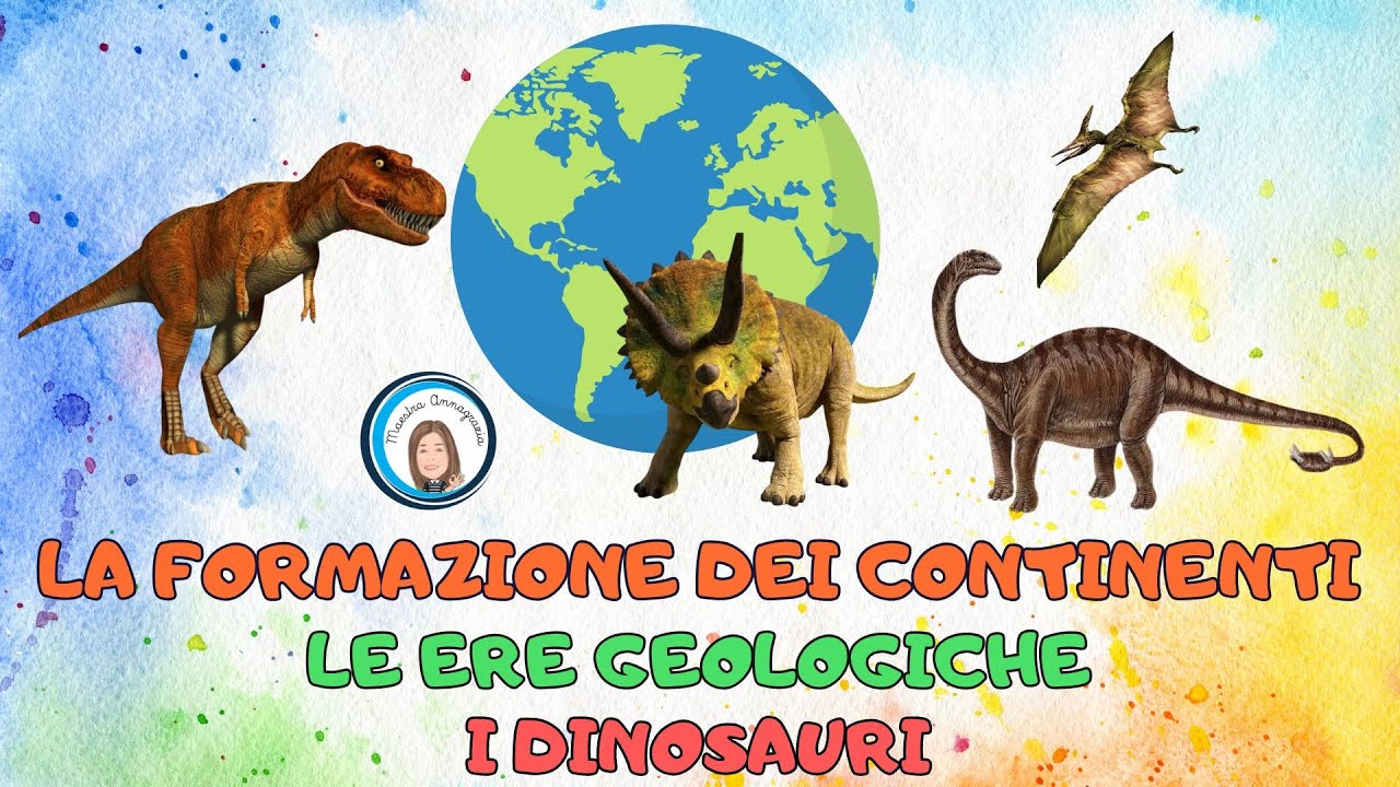 Formazione dei Continenti, Ere Geologiche e Dinosauri. 🌍🌋🦖