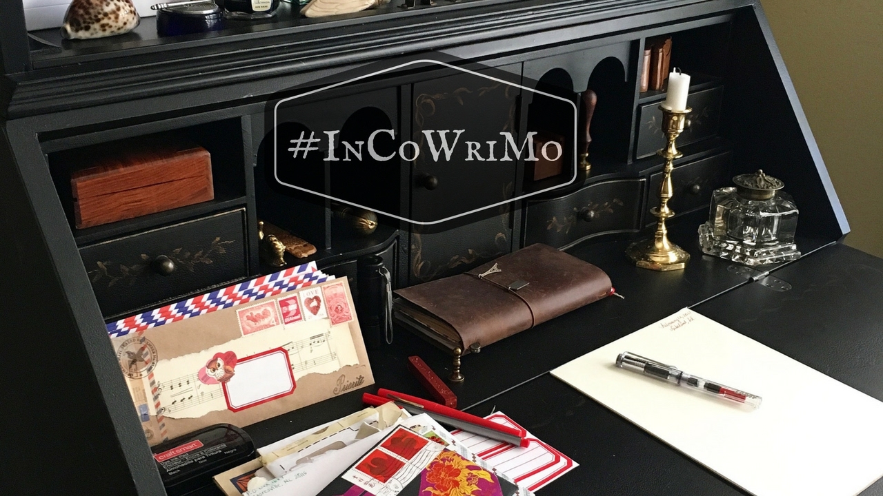 InCoWriMo | Setup & Mail Art