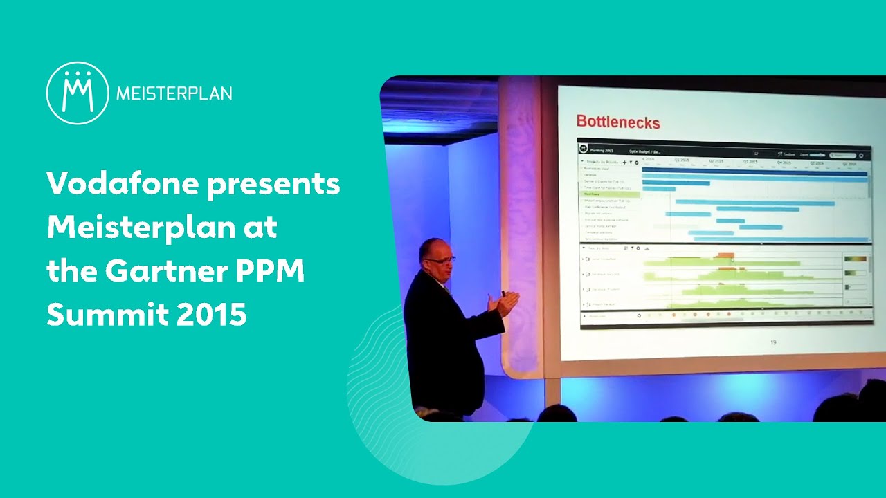 Vodafone presents Meisterplan at the Gartner PPM Summit 2015