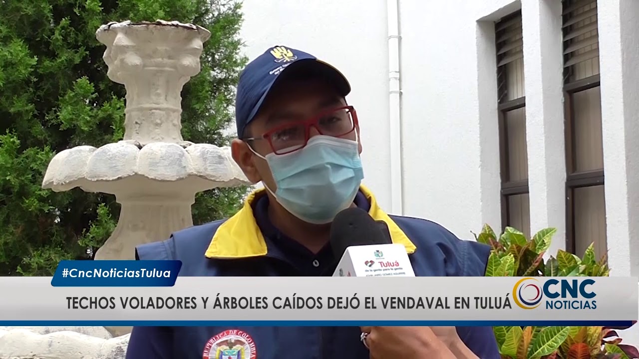 Vendaval en Tuluá arrasó con viviendas y árboles