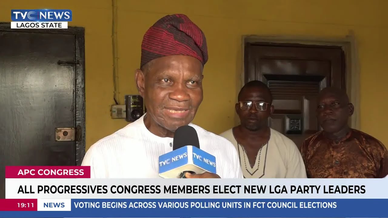 All Progressives Congress Members Elect New LGA Party Leaders
