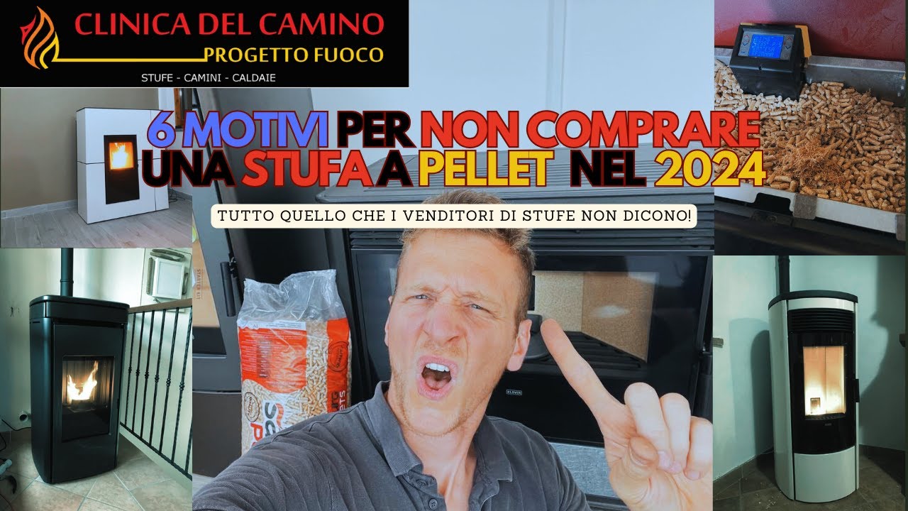 5 MOTIVI PI&ugrave; 1 PER NON installare una STUFA A PELLET NEL 2024! Quello che gli altri NON ti DICONO!
