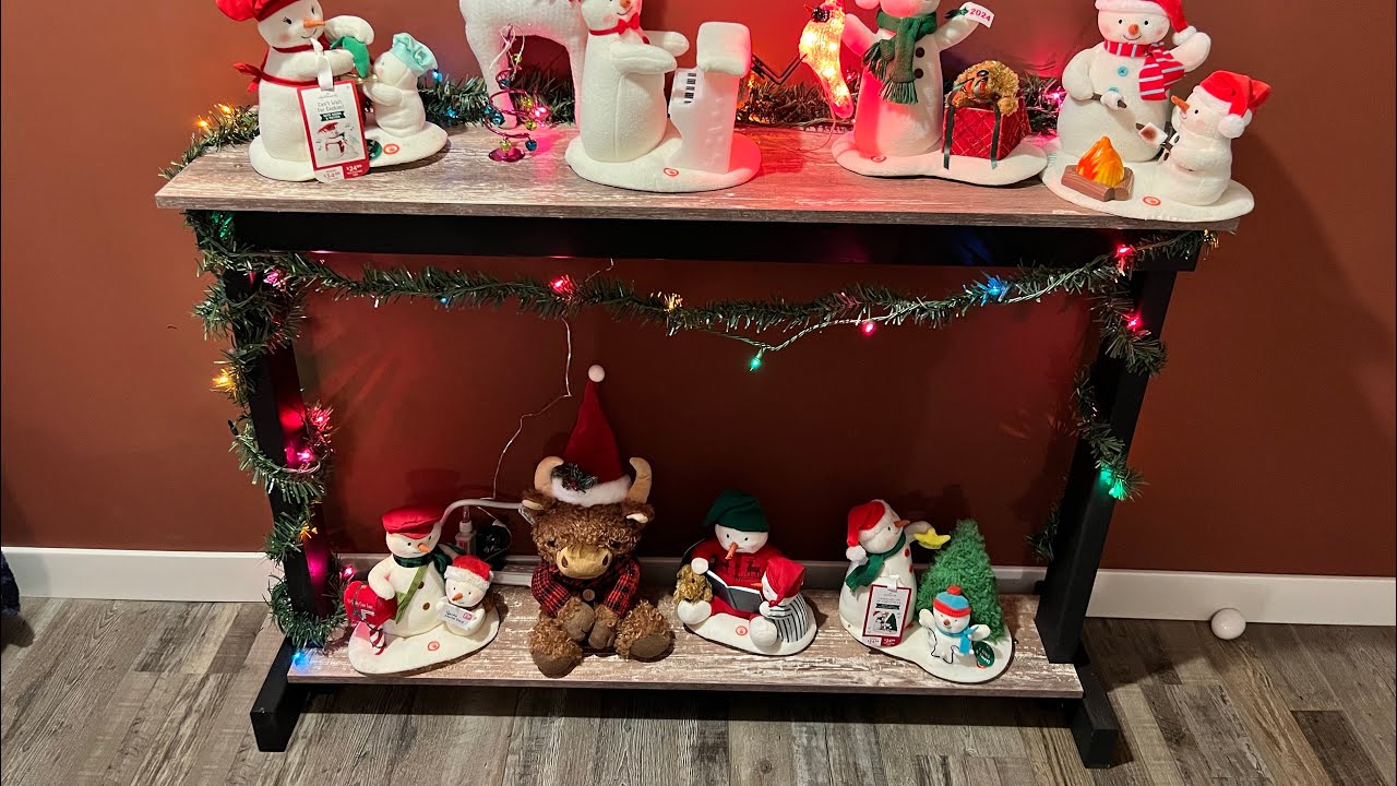 A table for my boy’s snowmen