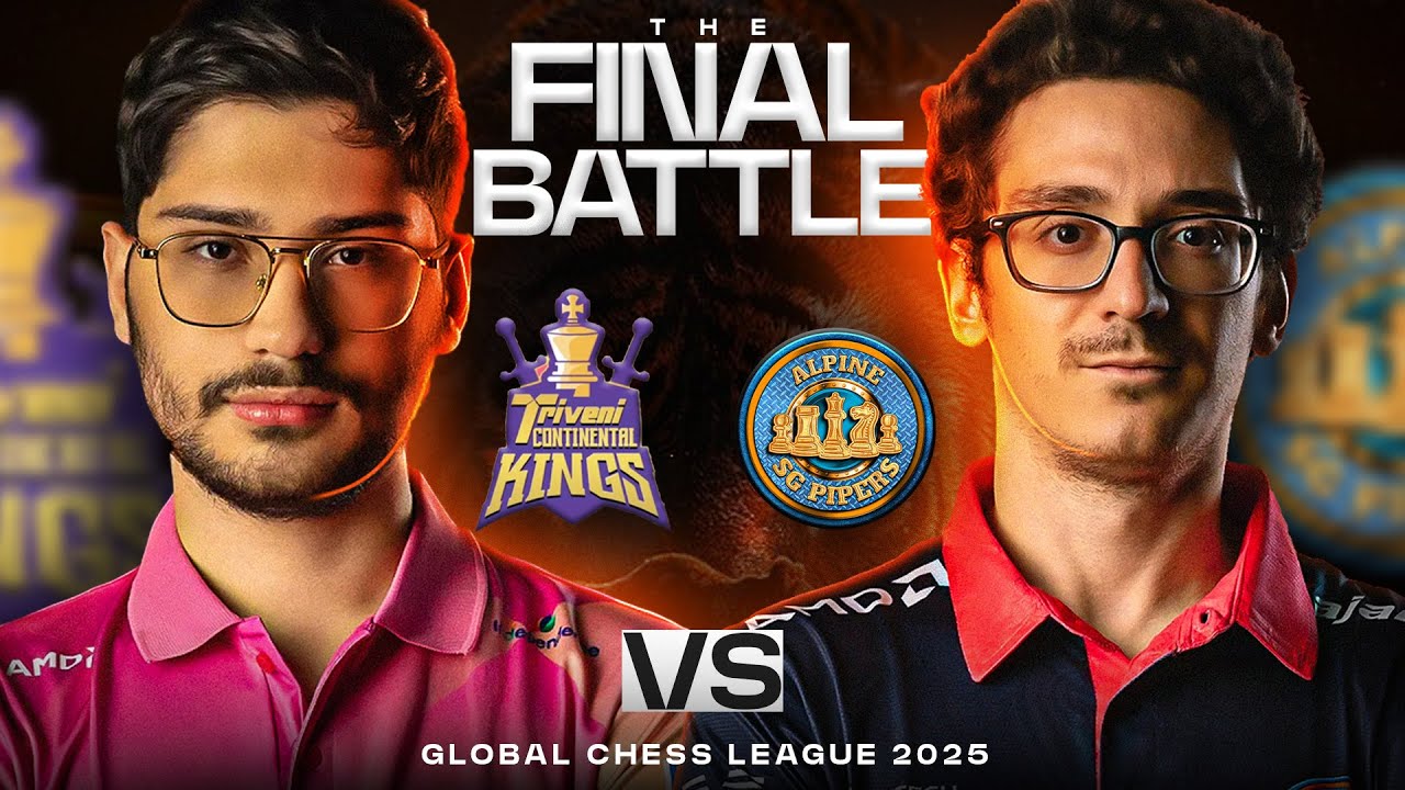 Fabi vs Alireza, Vishy vs Gukesh | FInals Tech Mahindra Global Chess League 2025