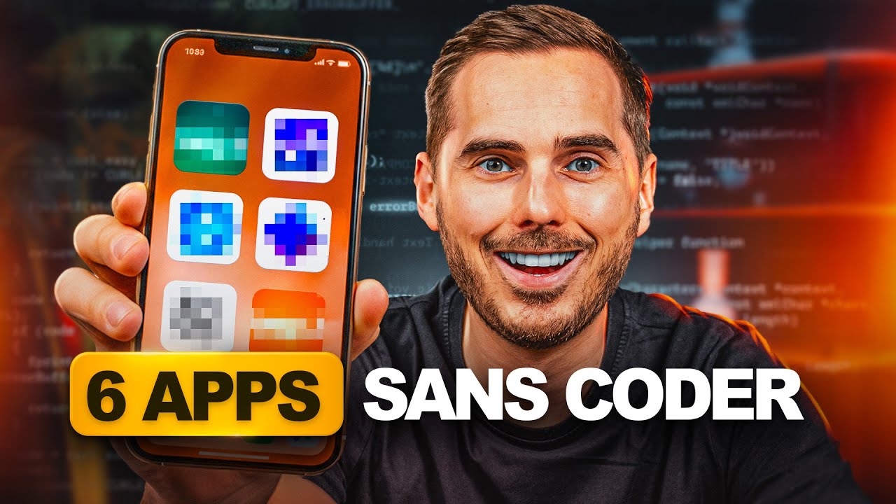 J'ai créé 6 applications sans coder ! (pour moins de 1500€)