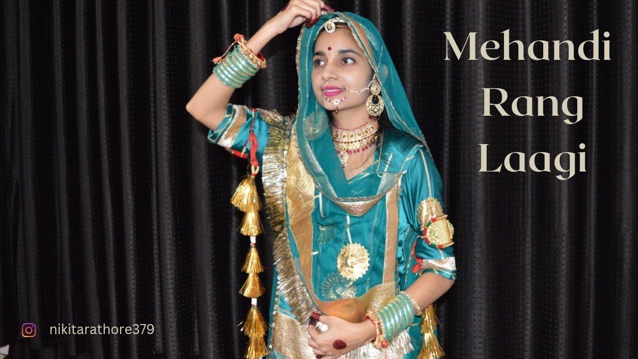 Mehandi Rang Laagi | Rajasthani Dance | Wedding Song | #ghoomar #rajasthanidance #folksong #viral