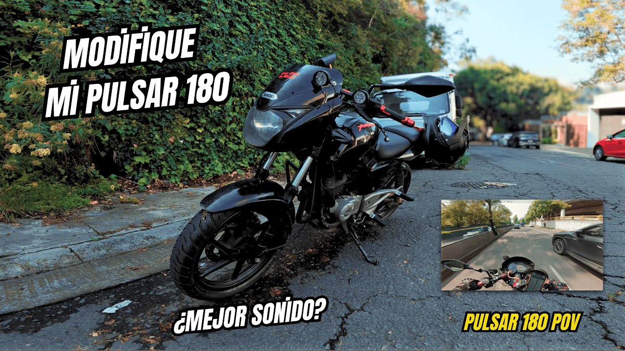Así modifique mi pulsar 180