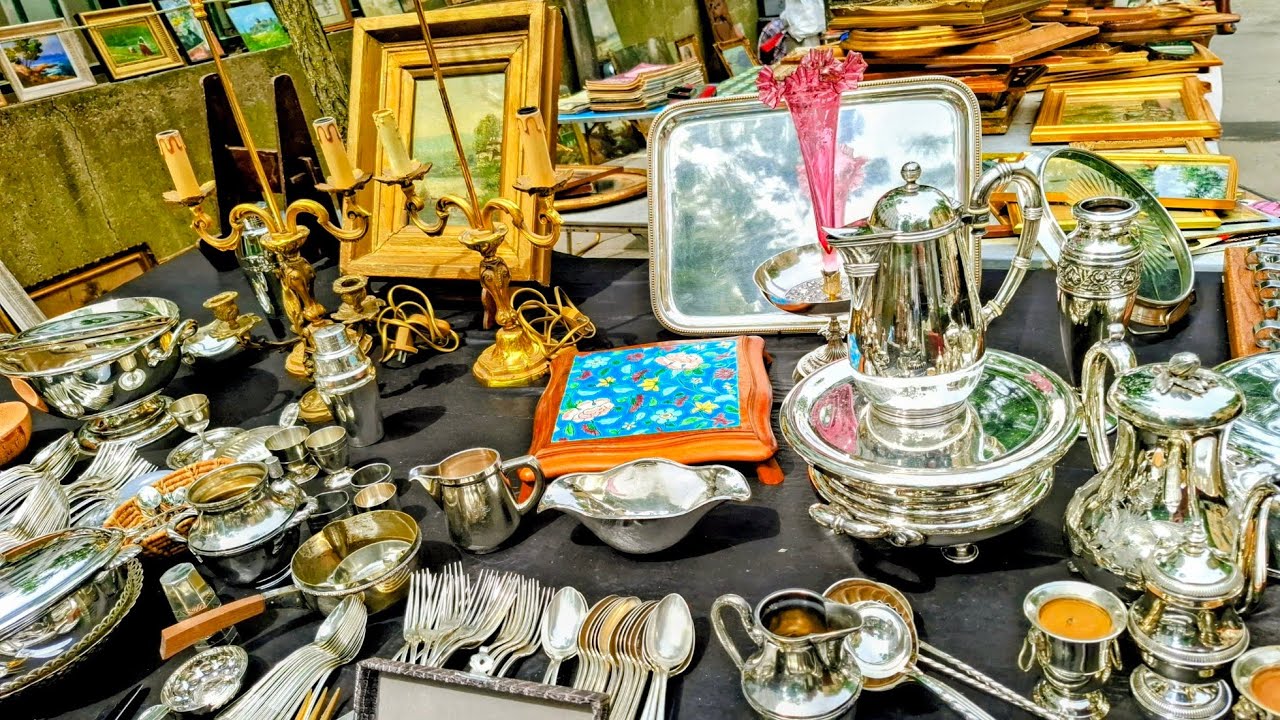 Paris France🇨🇵French Flea Market Tour | My Favorite in 2026 💯Antiquit&eacute;s &Trouvailles🪞4KHDR Thrift📸