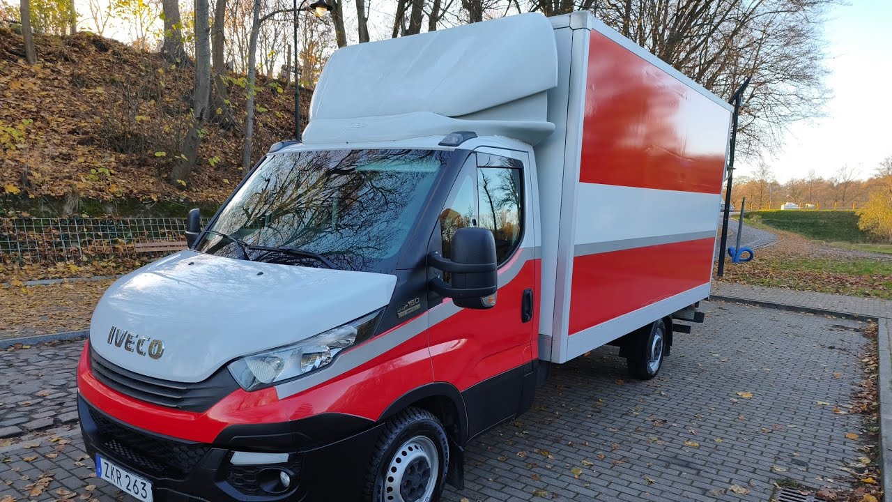 Iveco Daily 35-160  2.3 JTD Hi-Matic, 156hk, 2018 Webasto Winda Kontenr IzoTerma 