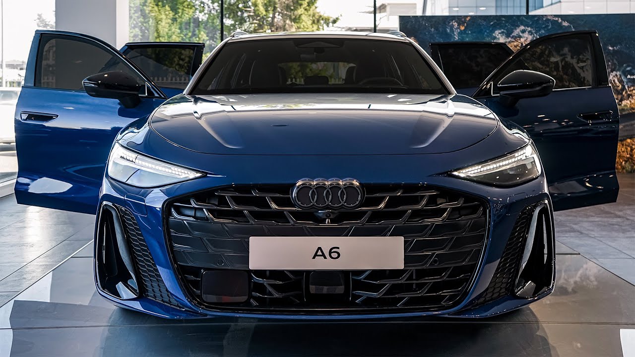 2026 Audi A6 Avant S line in Ascari Blue - Interior & Exterior Walkaround