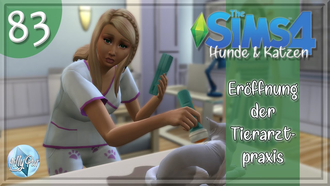 Die Tierarztpraxis Weishaupt wird eröffnet!! 🤩/ Let´s Play Die Sims 4 Folge 83