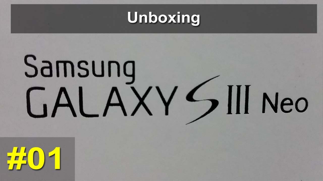 Samsung Galaxy S3 Neo i9300I - Unboxing - PT-BR - Brasil