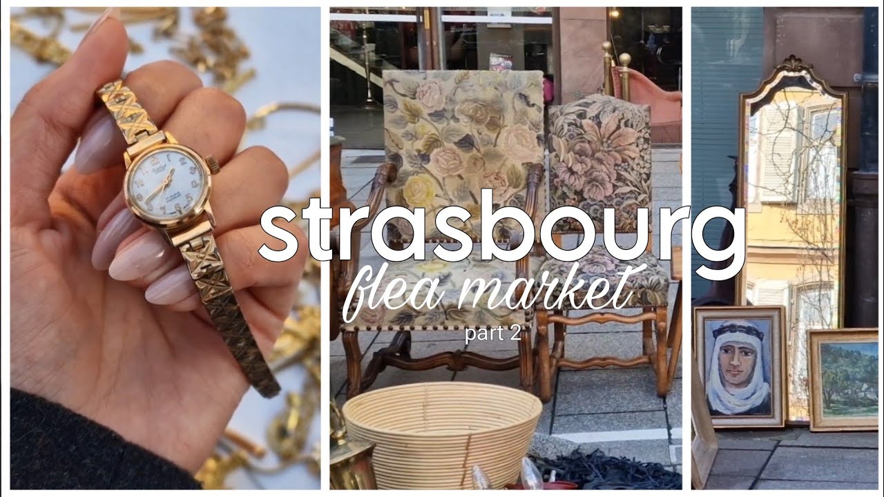 Walkthrough in Strasbourg Flea Market 2025 (Part 2)
